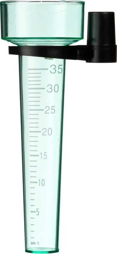 Nature Regenmeter 8.5x8.5x24.5 cm Transparant