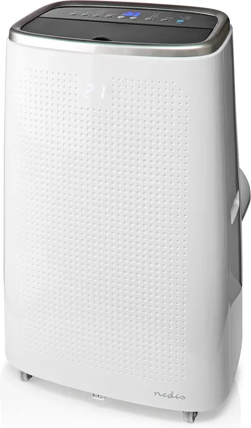 Nedis Mobiele Airconditioner | 14000 BTU | 120 m³ | 3 Snelheden | Afstandsbediening | Uitschakeltimer | Wit