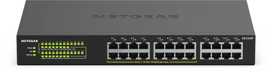 Netgear GS324P - Netwerkswitch - Unmanaged - 24 poorten