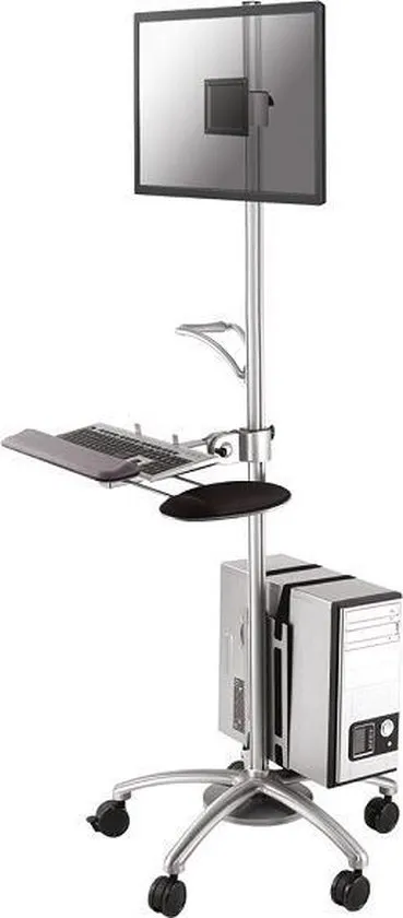 Newstar flatscreen mobiele werkplek
