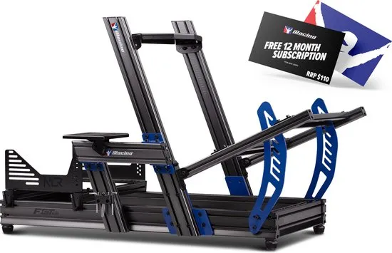 Next Level Racing F-GT Elite Aluminium Simulator Cockpit Onderdeel - iRacing Edition