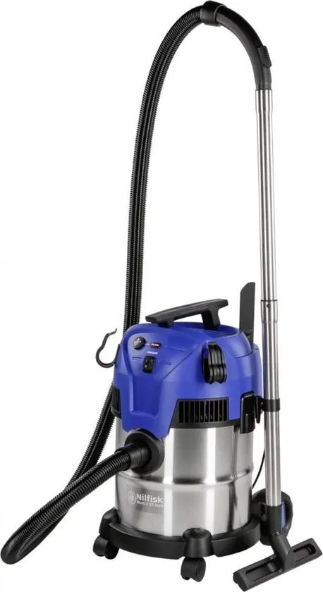 Nilfisk Multi II 22 - Stofzuiger met zak - Blauw