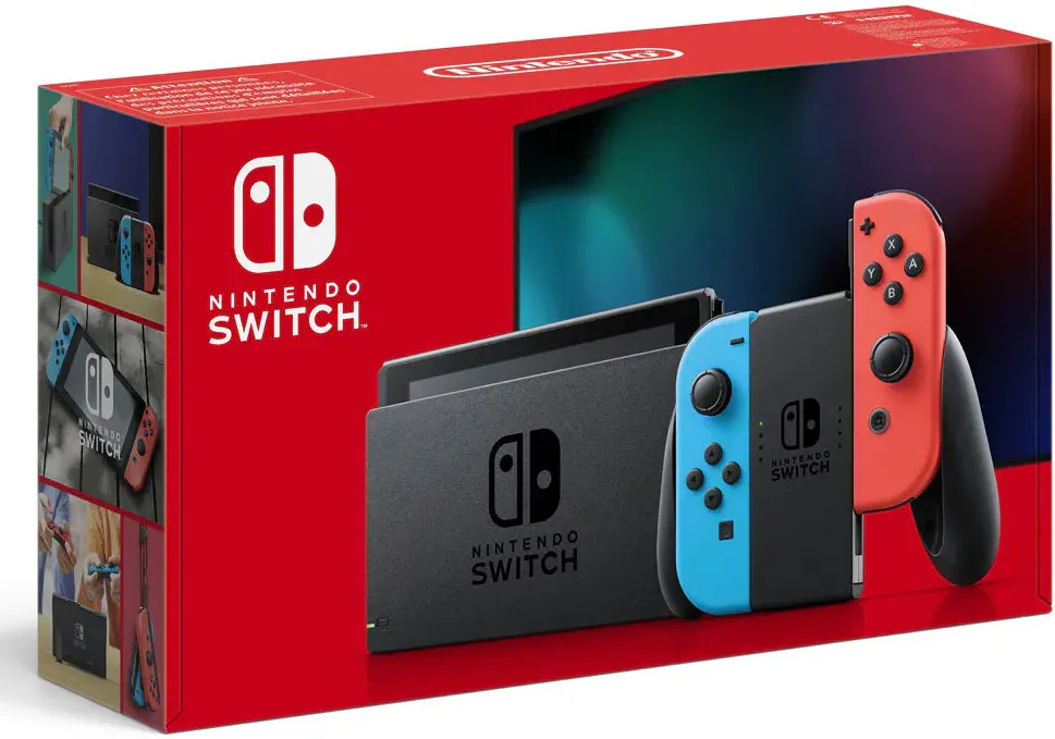 Nintendo Switch (2019 upgrade) - Red/Blue