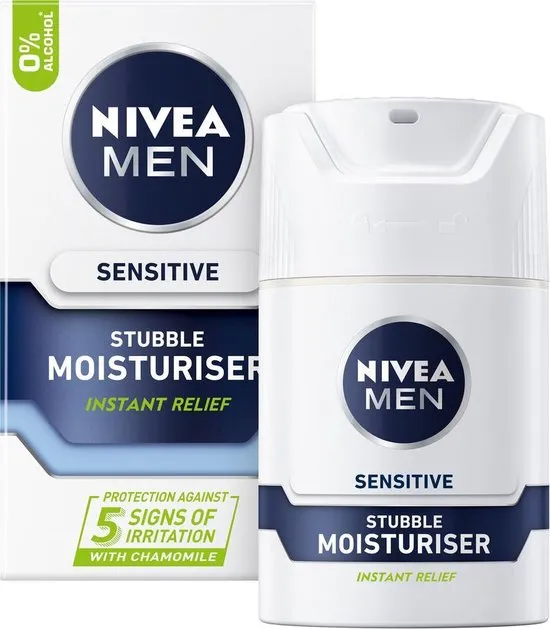 NIVEA MEN Sensitive stubble moisturiser Creme 50ml