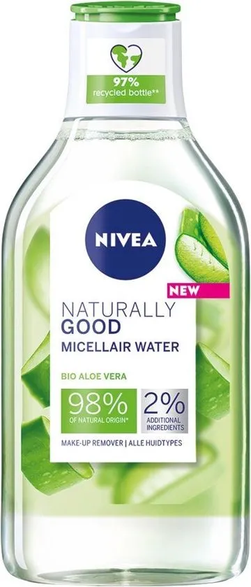 NIVEA Naturally Good Micellair Water met biologische aloë vera - 400ml