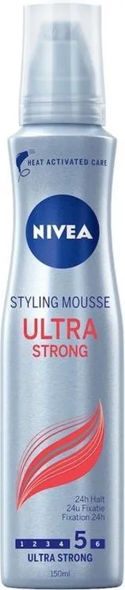 NIVEA Ultra Strong Styling Mousse - 150 ml - Haarmousse