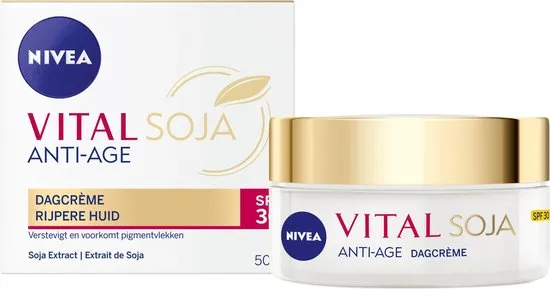 NIVEA VITAL Soja Anti-Age Beschermende SPF30 - 50 ml - Dagcrème