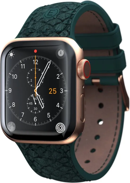 Njord byELEMENTS Apple Watch 44/45mm/Ultra Smartwatchbandje - Groen