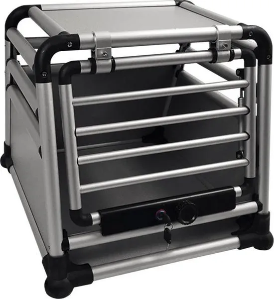 NOBBY - ALUMINIUM CARBOX DELUXE S CHROOM AUTO BENCH  59 X 55 X 49 CM