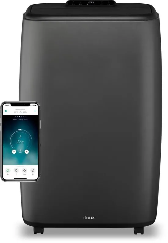 North Smart Mobile Airconditioner 14.000 BTU Gray Black