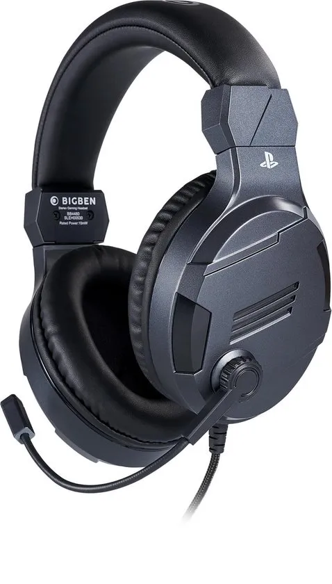 Official Licensed PS4 & PS5 Stereo Gaming Headset V3 - Titanium