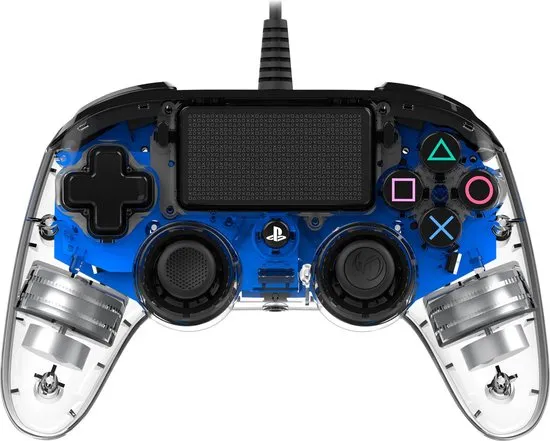 Officiele Compacte Bedrade LED Controller - PS4 - Blauw