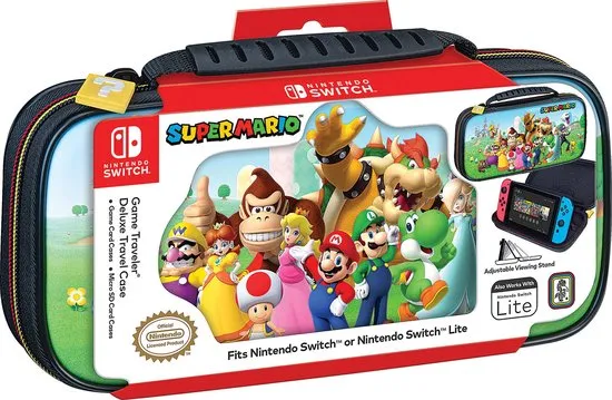 Officiële Mario & Friends NSS53A Beschermhoes - Nintendo Switch & Switch Lite