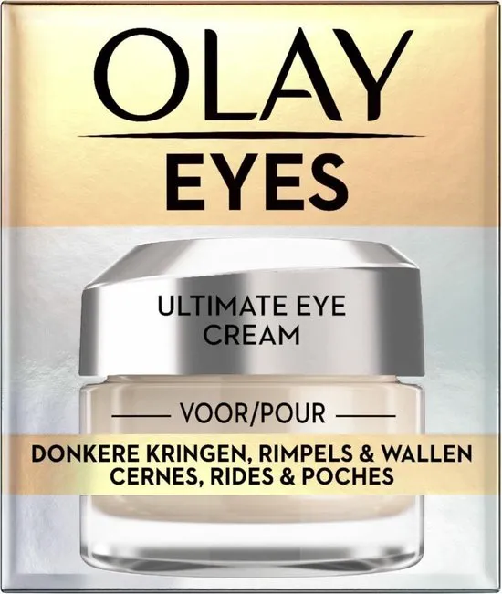 Olay Ultimate Oogcrème Voor Donkere Kringen,  Rimpels En Wallen 15ml