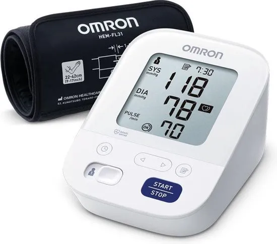 OMRON  M3 Comfort Bovenarmbloeddrukmeter (NIEUW model 2020)
