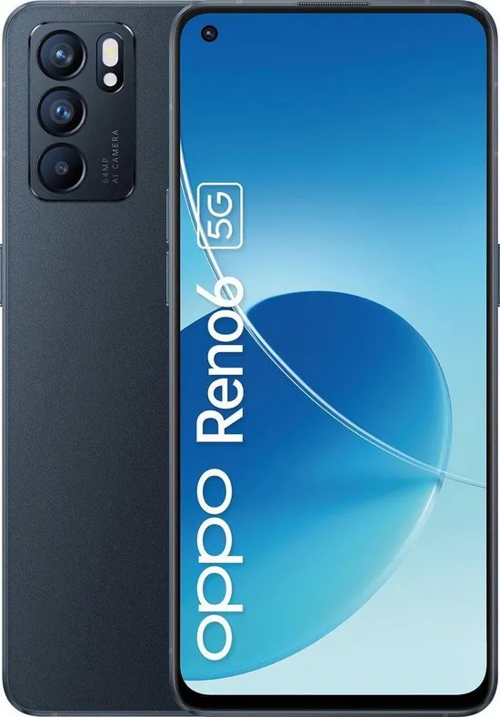 OPPO Reno6 - 128GB - Zwart