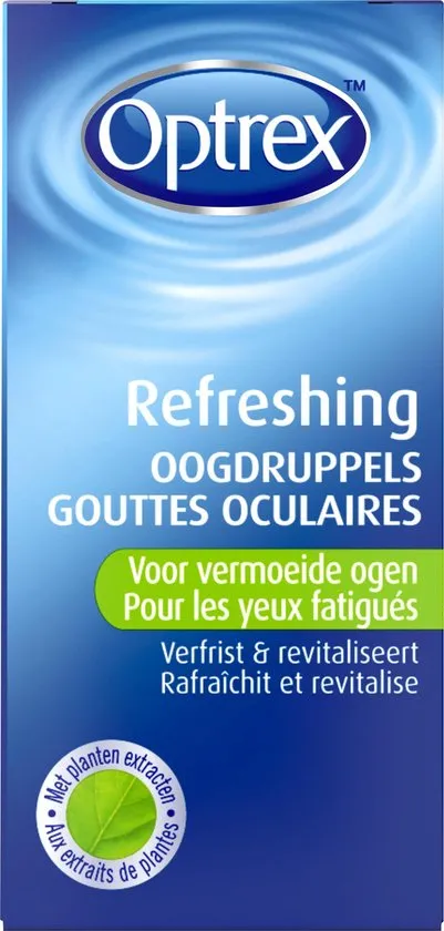 Optrex Oogdruppels Refreshing - Geïrriteerde of vermoeide ogen  – 10 ml