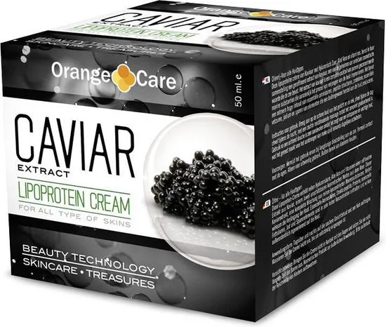 Orange Care Caviar Lipoproteïne Crème Huidverzorgingscrème Verzorgingscrème - Kaviaarcrème