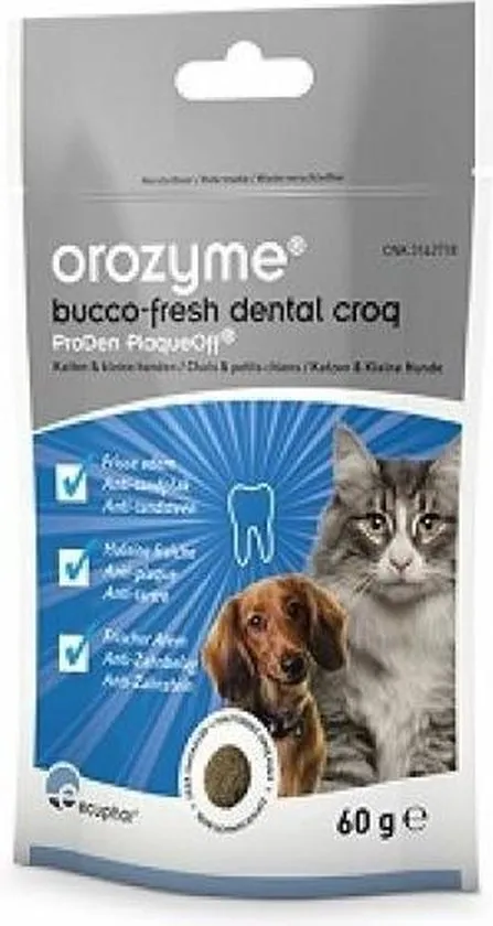 Orozyme Bucco-Fresh Dental Croq Klein 60 gr.