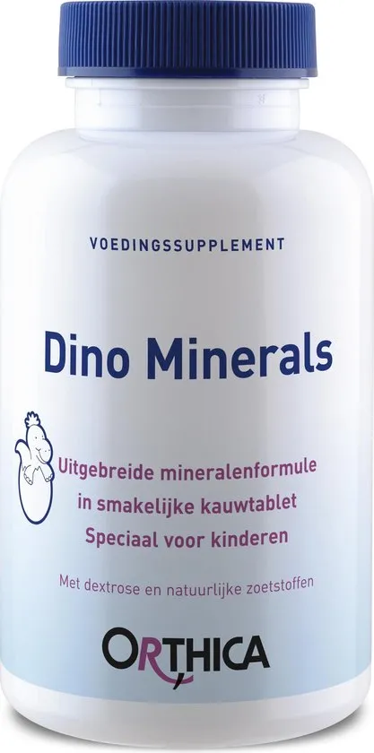 Orthica Dino Minerals (kinderen) - 90 kauwtabletten