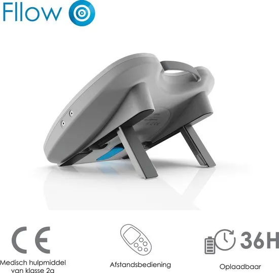 Paingone Fllow - verlicht zware en pijnlijke benen- Bloedsomloop stimulator- Herlaadbare batterij- Afstandsbediening met groot LCD-scherm