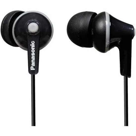 Panasonic RP-HJE125E-K hoofdtelefoon/headset Hoofdtelefoons In-ear Zwart