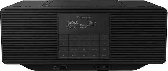 Panasonic RX-D70BT radio/ cd speler Draagbaar DAB+ USB Zwart