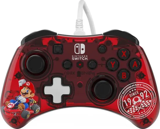 PDP Gaming Rock Candy Wired Controller - Mario Kart - Nintendo Switch