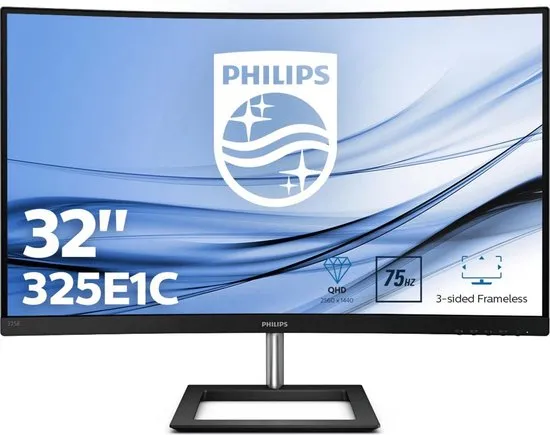 Philips 325E1C - QHD Curved Monitor - 32 inch