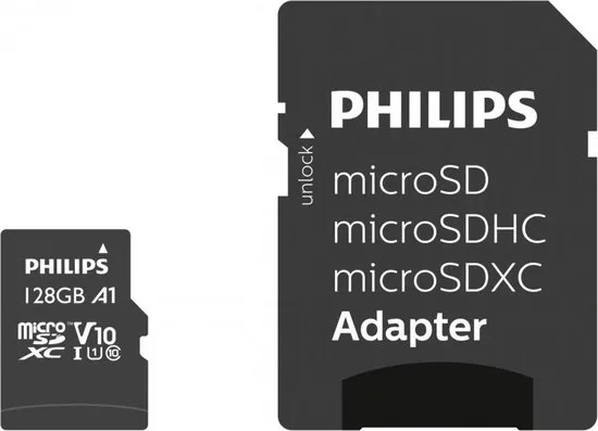 Philips FM12MP45B/00 flashgeheugen 128 GB MicroSDXC Klasse 10 UHS-I