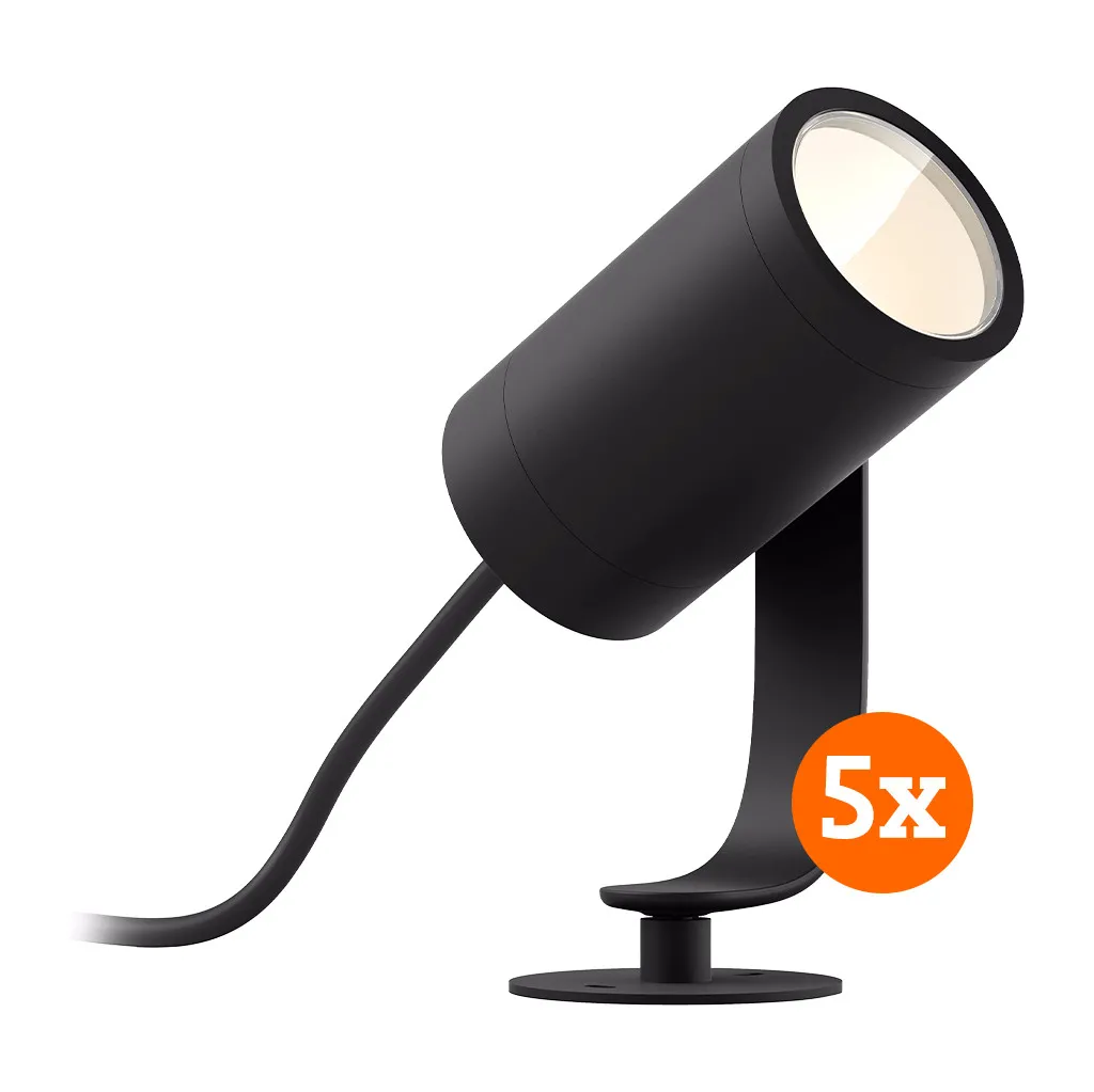 Philips Hue Lily Starter Pack Prikspot Buiten 5-Pack