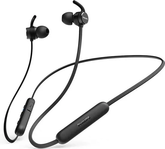 Philips TAE1205BK - Zwart - In-Ear oordopjes