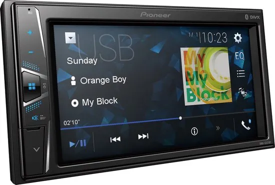 Pioneer DMH-G221BT - Autoradio Dubbeldin - BT - Inclusief Afstandsbediening