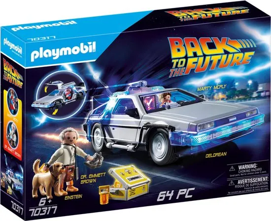 PLAYMOBIL Back to the Future DeLorean - 70317