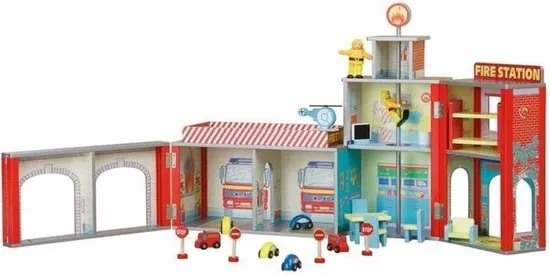 Plum Ingham houten brandweerkazerne