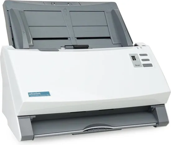Plustek SmartOffice PS456U Plus 600 x 600 DPI ADF-scanner Grijs, Wit A4