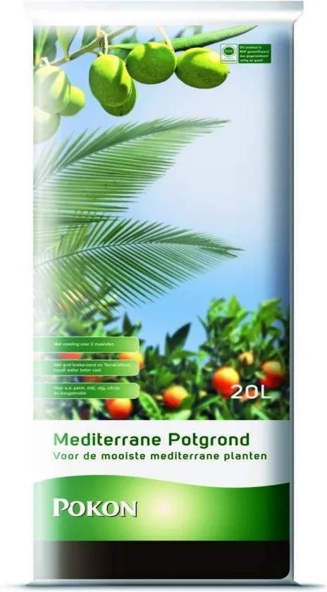 Pokon Bio Mediterrane Potgrond 30 ltr