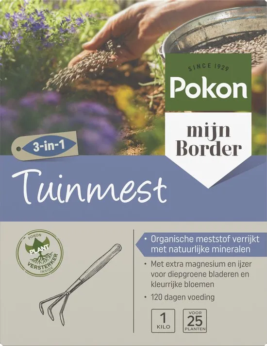 Pokon Tuinmest - 1kg (voor 25 planten)