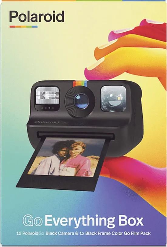 Polaroid Go Everything Box Black | Instant camera inclusief 16 films