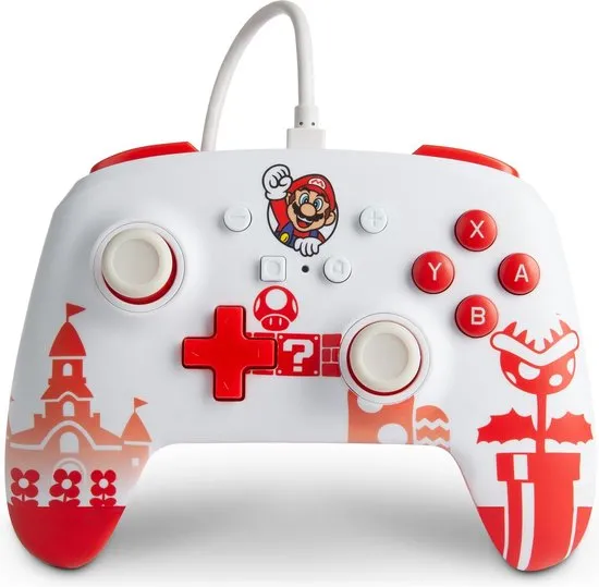 PowerA Enhanced Nintendo Switch Controller - Mario