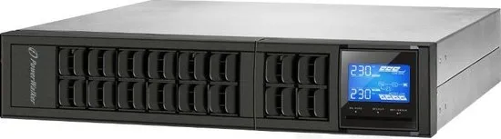 PowerWalker VFI 1000CRM LCD UPS 1000 VA 3 AC-uitgang(en) Dubbele conversie (online)