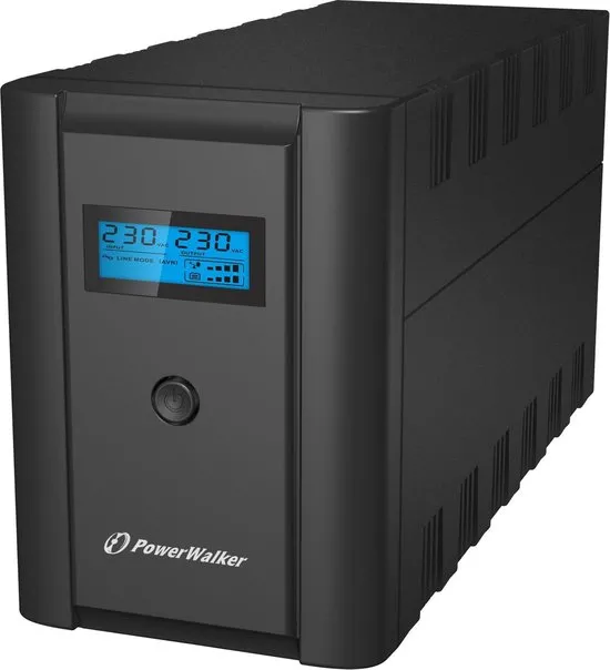 PowerWalker VI 1200 LCD/IEC Line-interactive 1,2 kVA 600 W 6 AC-uitgang(en)