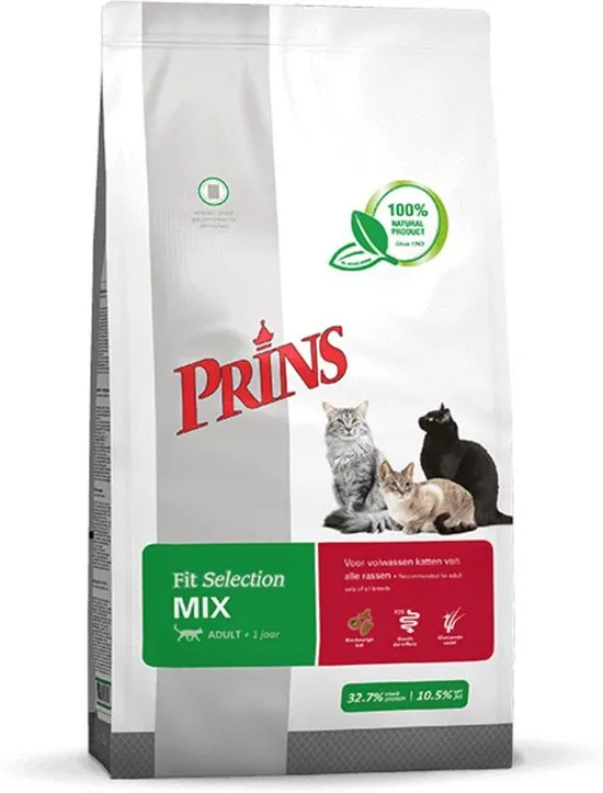 Prins Mix Kat Gevogelte - Kattenvoer - 10 kg