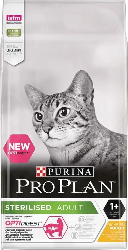 Pro Plan Housecat kattenvoer - Kip & Rijst - 10 KG