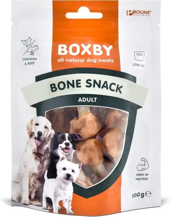 Proline Dog Boxby Bone - Hondensnack - 1 zak a 20 Stuks