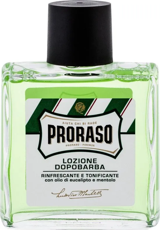 Proraso Green Aftershave Lotion 100 ml.