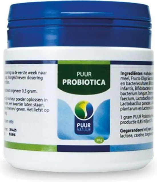 Puur Natuur Voedingssupplement Puur Probiotica - 50 gr
