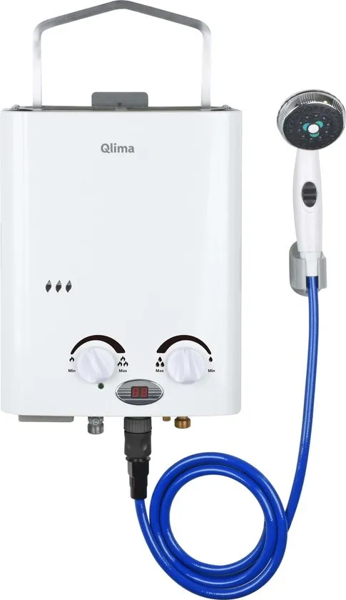 Qlima Buitengeiser draagbaar PGWH 1010 wit
