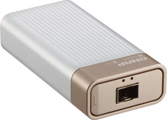 QNAP QNA-T310G1S - Netwerkadapter - Thunderbolt 3 - 10 Gigabit SFP+ x 1 - wit