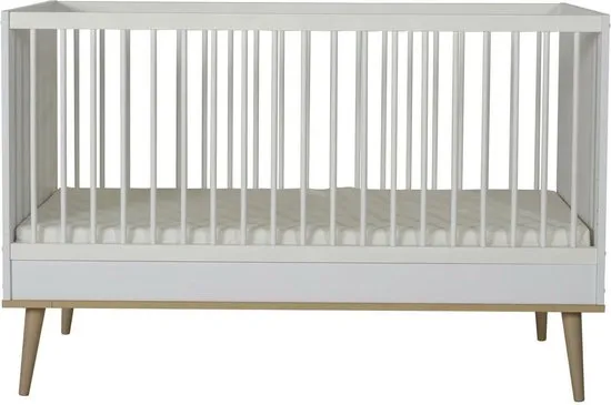 Quax Flow Meegroeibed 140x70cm | White & Oak